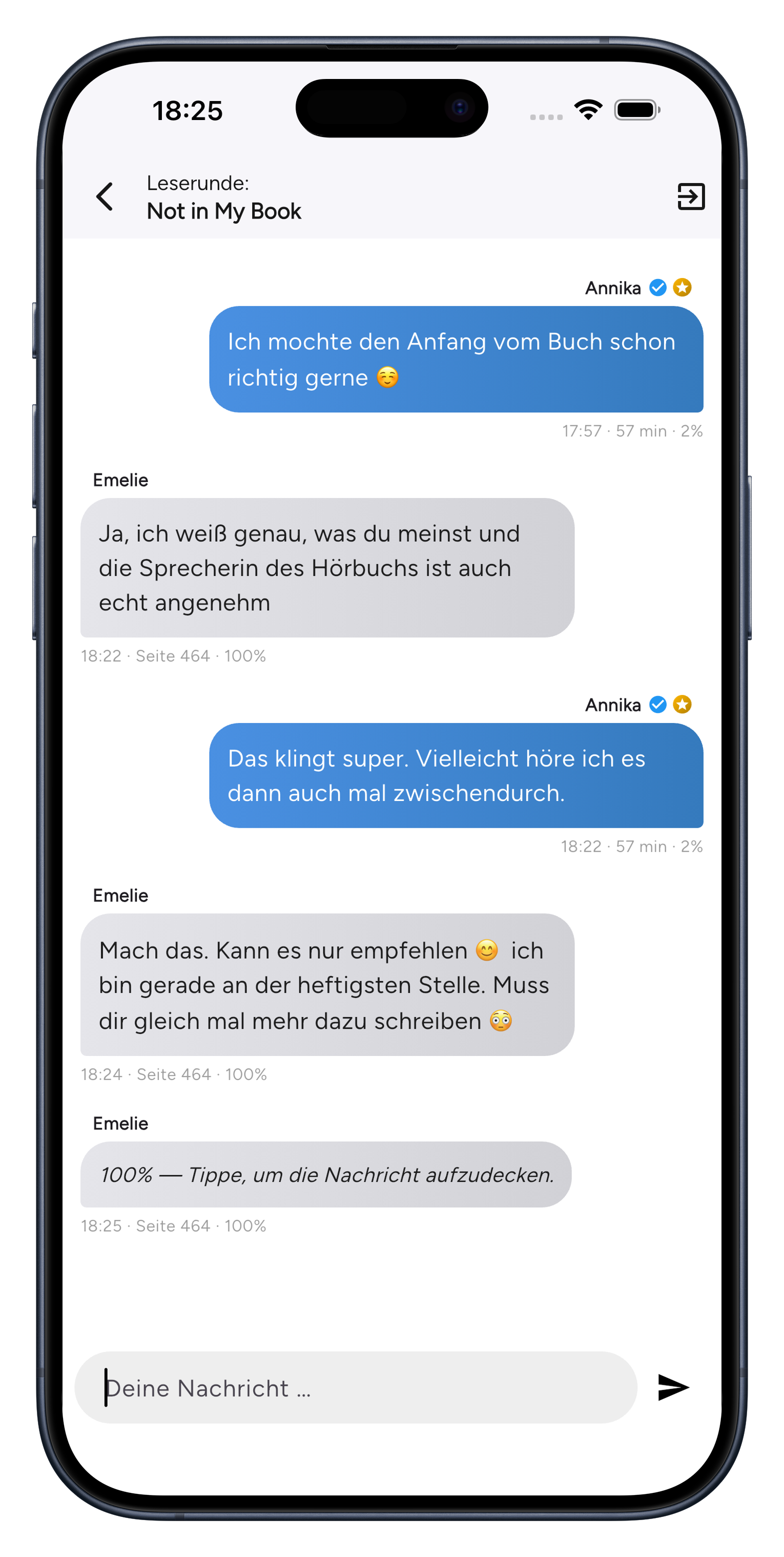 BuddyRead-Planung in BookPairs